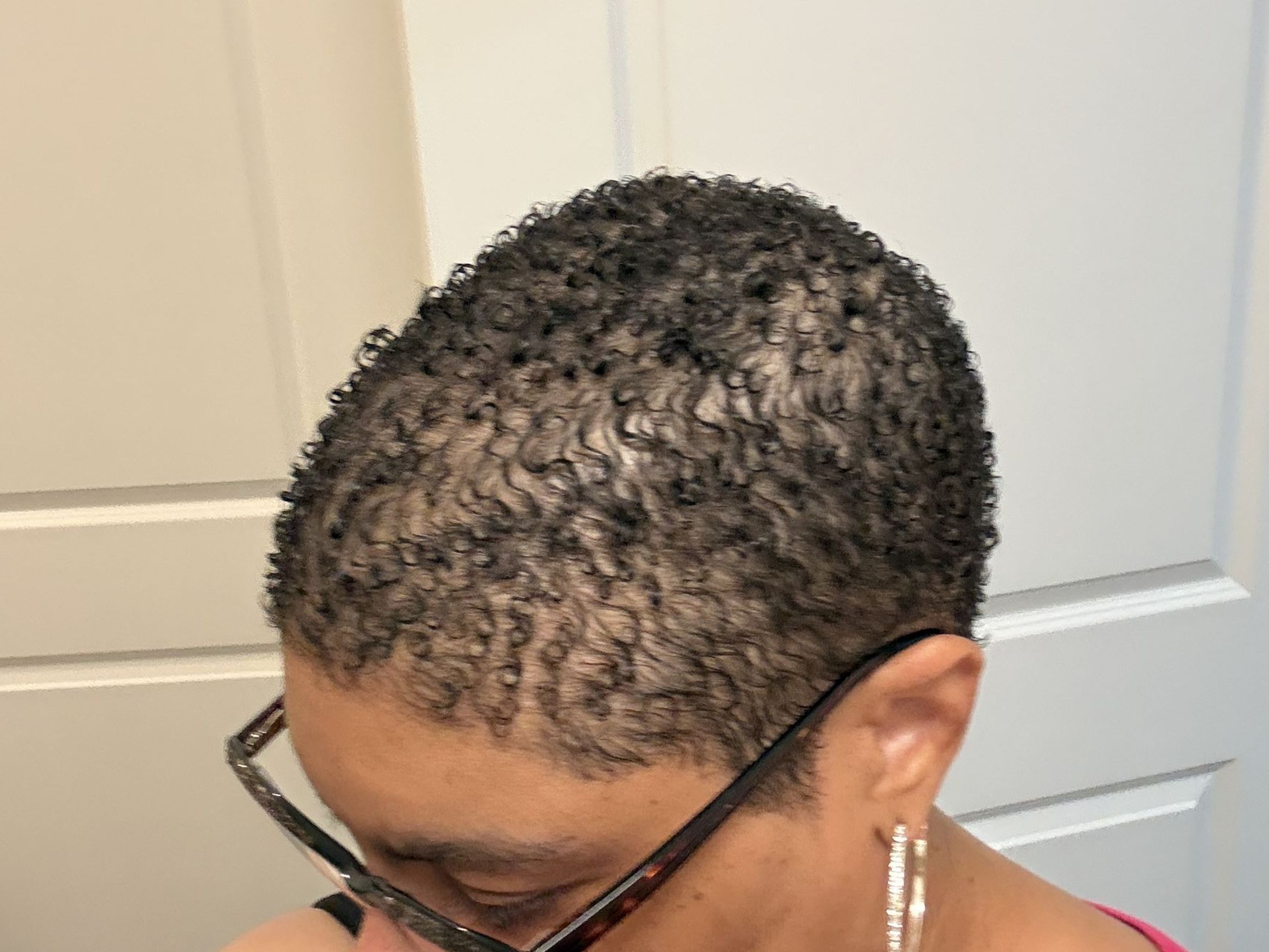 Client of Tyi's, fresh out of the chair